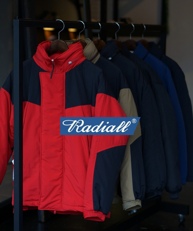 RADIALL/ラディアル】冬に欠かせない中綿のジャケットとダウン